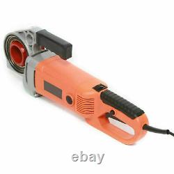 110V Electric Pipe Threader Pipe Threading Machine 6 Dies 1/2-2 HD Pipe Cutter