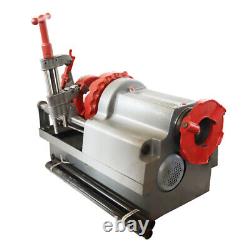 110V Pipe Threader Cutter Machine 1/2 to 2 Automatic Upstanding Metalwork
