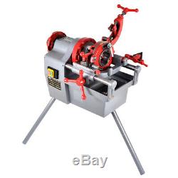 110V Z1T-R2 Electric Pipe Threader with 3 Legs Pipe Threading Machine (1/2-2)