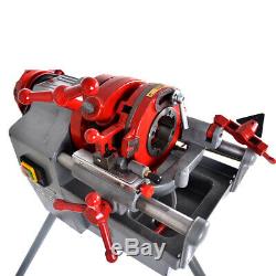 110V Z1T-R2 Electric Pipe Threader with 3 Legs Pipe Threading Machine (1/2-2)