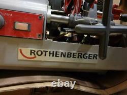 1 New Rothenberger Supertronic 4 Se 4 Threading Machine 230v 63006