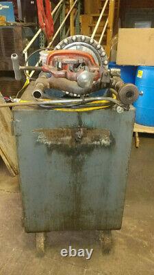 1 USED RIDGID 300 PIPE THREADER MOUNTED ON CART With MULTIPLE DIE'S MAKE OFFER