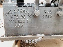 1 to 8 Landis Merrell No. 6 HEAD Die Large Capacity Commercial Pipe Threader