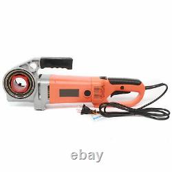 2300W Electric 1/2-2'' Pipe Threader Pipe Threading Cutter Machine with 6 Dies