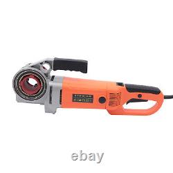 2300W Electric Pipe Threader Pipe Threading Machine 6 Dies 1/2-2 HD Pipe Cutter