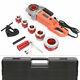 2300W Electric Tube Threading Machine Portable Pipe Threader Pipe Cutter Kit