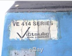 2 16 Victaulic #ve-414 Electric Pipe Roll Groover Machine Ybm #11799