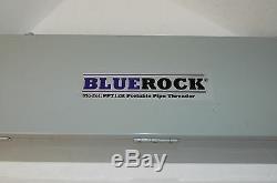 BLUEROCK PPT12-R Manual Ratchet Pipe Threader Machine fits RIDGID Dies