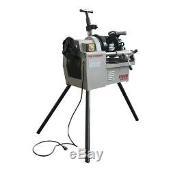 Bolt and Pipe Threading Machine 1/2 to 2 NPT Threader Deburrer 1.5HP
