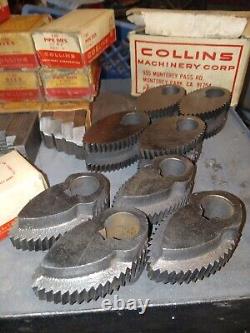 Collins Pipe threading Dies And Jaws