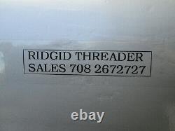 EXC RIDGID 300 T2 PIPE THREADER MACHINE 811 head 1/2-2 Complete set