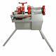 Electric Pipe Threader Machine 1/2 2 Threading Cutter Deburrer Pipe Stand US
