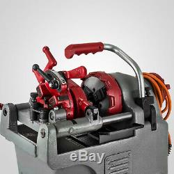 Electric Pipe Threader Machine 1/2''-3/4'' and 1'' Threading Cutter NPT 650W