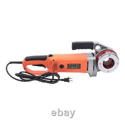 Electric Pipe Threader Machine Hand Held Electric Pipe Threader Pipe Die Set