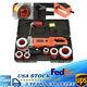 Electric Pipe Threader Pipe Threading Machine Portable Pipe Cutter+ Six Dies NEW
