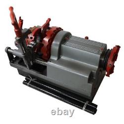 Electric Threading Cutter Pipe Threader Machine 1/2-3 Deburrer Automatic 110V