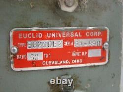 Euclid Universal Corp Gearbox for Wemco Wire Machine, E600E2