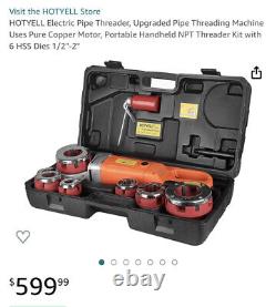 HOTYELL Electric Pipe Threader