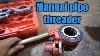 How To Use Manual Pipe Threader