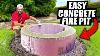 I Built A Smokeless Fire Pit With Foam And Concrete That Actually Works