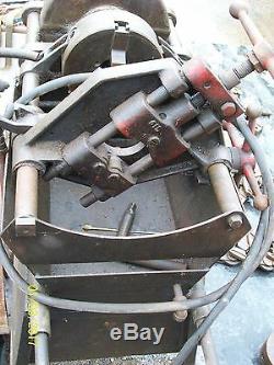 LOT OF 2 TOLEDO 999 ELECTRIC PIPE THREADING MACHINES and DIES