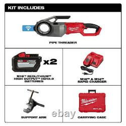 Milwaukee 2874-22HD M18 FUEL 18V Pipe Threader ONE-KEY Kit