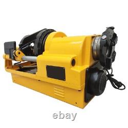 New 1/2 3 Electric Pipe Threader Machine 220V Powered Pipe Threading Cutter