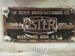 Oster Model 502 Power Pipe Threading Machine 115V 1/4 to 2 Pipe