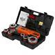 Portable Handheld Electric Pipe Threader Threading Machine With 6 Dies 220V HD