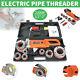 Portable Handheld Electric Pipe Threader With 6 Dies 2300W Threading Machine