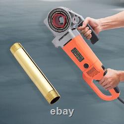 Portable Pipe Cutter Electric Pipe Threader Pipe Threading Machines 0.5-2 Inches