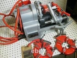 Portable Pipe Threading Machine, Ridgid, 1215 Two exc to new 811A, 815A heads