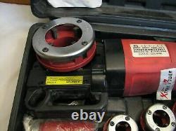 Portable Power Pipe Threader 2400 Watt Threading Machine Plumbing Heating Tool