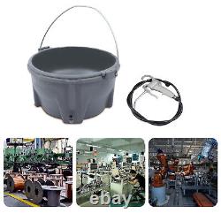Portable Threading Machine Lubricator Handheld Oil Gun & Oil Drum Set Heavy-duty