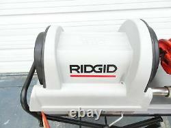 RIDGID 1822 Compact Auto Pipe Threader, Rolling Cart, 811a Die 1224, 300, 535