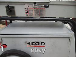 RIDGID 1822-I COMPACT PIPE THREADER MACHINE two 811A head Transporter etc exc