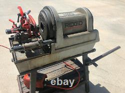 RIDGID 1822-I Power Threading Machine With Stand (LOCAL PICKUP ONLY DENVER)
