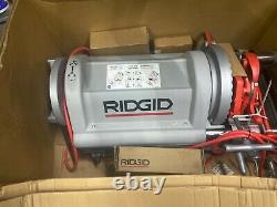 RIDGID 26092 Threading Machine, 1/4 to 4 with RIDGID 92467 Model 200A Stand