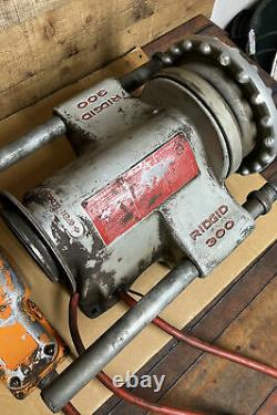 RIDGID 300 115V Power Pipe Threading Machine with Foot Switch Works