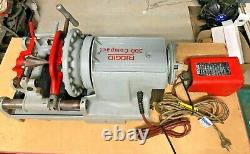 RIDGID 300 COMPACT PIPE THREADING MACHINE 1/2- 2 CAPACITY 230V No Stand or Acc