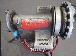 RIDGID 300 POWER PIPE THREADING MACHINE pick up only no shipping