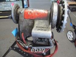 RIDGID 300 POWER PIPE THREADING MACHINE pick up only no shipping