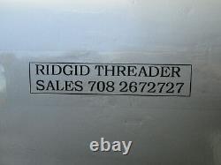 RIDGID 300 T2 PIPE THREADER MACHINE two 811 head, oiler, Transporter etc exc