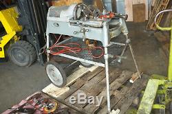 RIDGID 535 PIPE THREADER THREADING MACHINE with lots of tooling Loaded