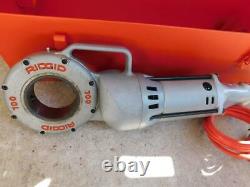 RIDGID 700 PIPE THREADER MACHINE With 6 DIEHEADS PLASTIC COATED PIPE 1/2 TO 2