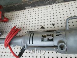 RIDGID 700 and 141 Receding Geared Threader with 744 adater FOR 2-1/2 TO 4