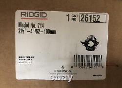 RIDGID 714 2-1/2 4 Threading Machine Die Head, NPT, Universal