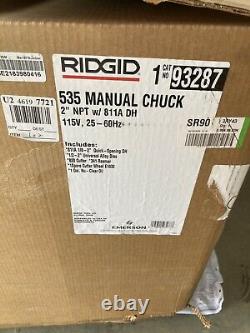 RIDGID 93287 Pipe Threading Machine 535, 1/8 to 2