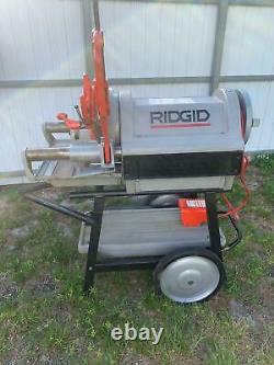 RIDGID Model 1224 1/2 inch 4 inch Pipe Threading Machine FREE SHIPPING