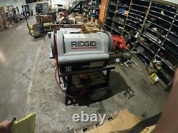RIDGID Model 1224 1/2 inch 4 inch Power Threading Machine